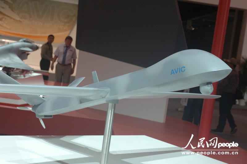 翼龍I無人機 人民網(wǎng)記者 閆嘉琪 攝影